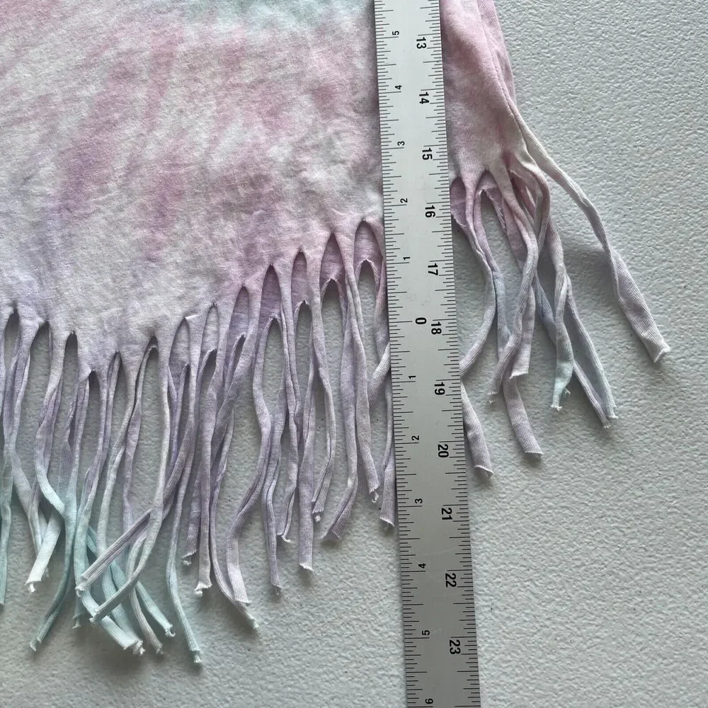 Dreamsicle Girls Dress Sz S Tye Dye T-shirt Dress With Fringe Deerfield Beach FL